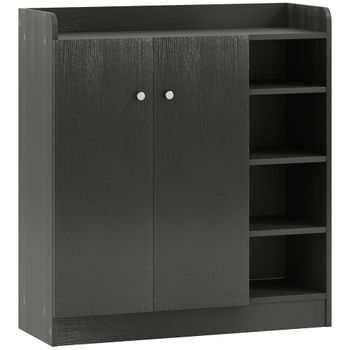 Zapatero 83x30x90 cm negro