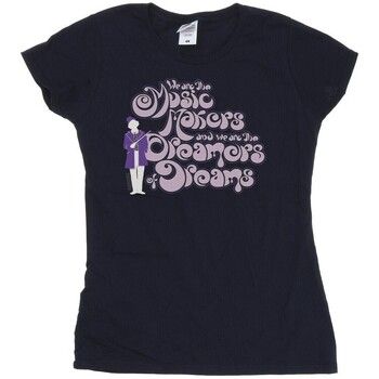 Willy Wonka Camiseta Dreamers Text para mujer