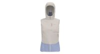 chaleco hibrido odlo ascent para mujer gris azul