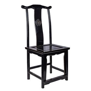 Silla De Madera Negra 49x42x119/48