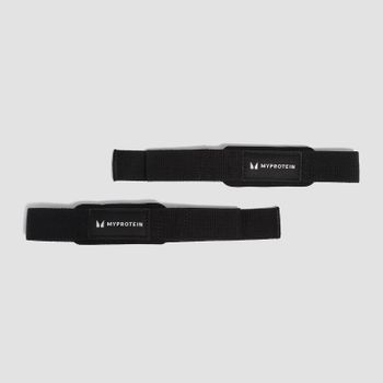 Correas para levantamiento acolchadas de Myprotein - Negro