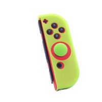 fr-tec funda silicona  grip para joy-con derecho verde para nintendo switch