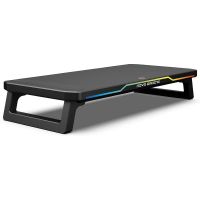 elevador de pantalla nova gaming ga105 celestium rgb usb-c y carga rapida