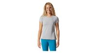 camiseta de mujer mountain hardwear mighty stripe grey