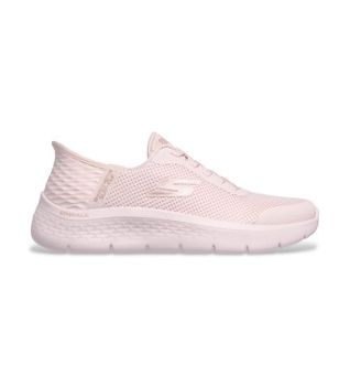 Skechers para mujer. 124836 Zapatillas Slip-ins Go Walk Flex Grand Entry rosa claro (41), Plano, Cordones, Casual, Multideporte