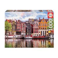 educa - puzzle de 1000 piezas ciudad de amsterdam   14 anos educa 18458
