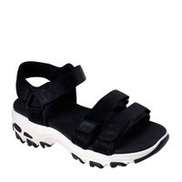 skechers sandals black 31514-blk