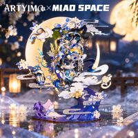 mu moon palace rompecabezas metalico 3d de la serie fairy yueyue para manualidades con tematica de la luna del festival del medio otono ideal para decorar el escritorio de la oficina para