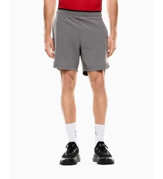 EA7 para hombre. 7M002295_AF21059 Pantalones Cortos Vigor7 Gris (L), Casual, Deportivo, Sportswear, Multideporte, Poliéster