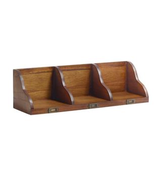 Estante de madera marrón anch. 70 cm