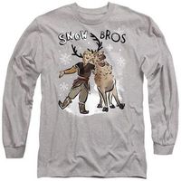 disney tops y camisetas snow bros para mujer
