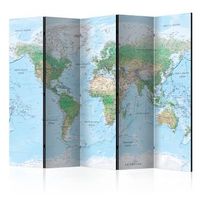biombo - world map 225x172 cm