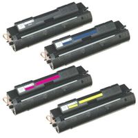 compatible multipack hp colour laserjet 4550n plus printer toner cartridges 4 pack -c4191a