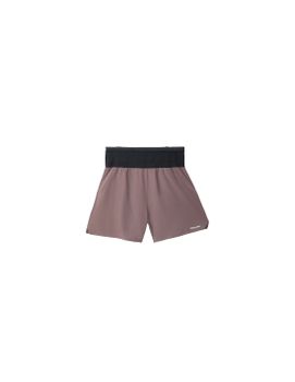 Pantalón de Trail Nnormal Race Shorts Hombre Morado