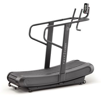 Cinta De Correr Curva Para Fitness - Half Human - Modelo Curve - Hogar/piso - Sin Motor Y Con Alimentación Autónoma