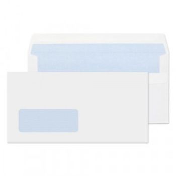 Value Wallet S/S Window DL 110x220mm 80gsm White PK1000