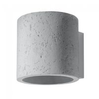 aplique de pared orbis cemento