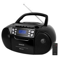 sistema estereo portatil sencor spt 3907 b digital fm bluetooth