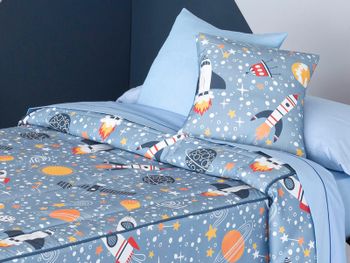 Colcha verano confecciones paula galaxia