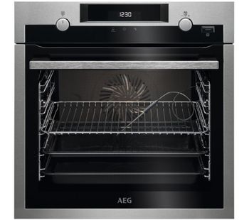 AEG SteamBake BCS556020M Electric Steam Oven - Stainless Steel, Stainless Steel