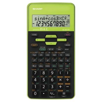 Sharp EL-531TH Calculadora Científica 10 Dígitos Verde