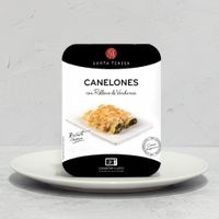 canelones con relleno de verduras 220 g