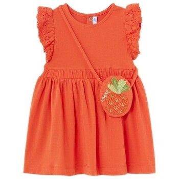 Mayoral Vestidos 1919 Vestido con bolsito Naranja para niña