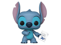 figura funko pop - lilo  stitchs4 stitch with mood chart vinilo 10 cm