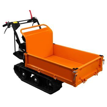 Mini Dumper De Orugas Manual Transportador Volquete 300kg Carga Máx. 6.5cv