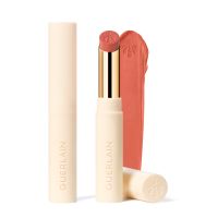 guerlain labiales kisskiss bee glow matte recarga - color intenso y confort en version sostenible