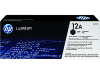 toner - hp 12a laserjet negro q2612a