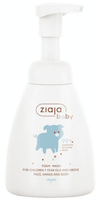 ziaja espuma limpiadora infantil rostro manos y cuerpo 250 ml