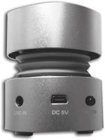 approx appsp08s altavoz portatil o de fiesta altavoz monofonico portatil plata 3 w
