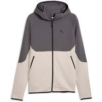 puma polar tech slim elevated full-zip hoodie dk para hombre