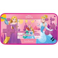 lexibook disney princess cyber arcade pocket consola de bolsillo pantalla 150 juegos 18