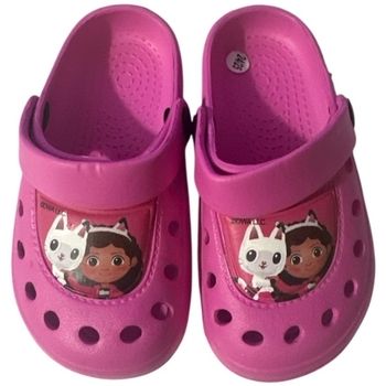 Dessins Animés Zuecos Zuecos Clogs Cats Rosa Niña para niña