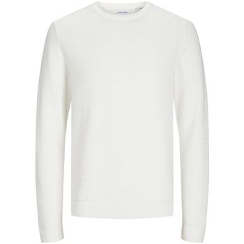 Jack & Jones Jersey 12258571 JJOTTO KNIT CREW NECK LN CLOUD DANCER para hombre
