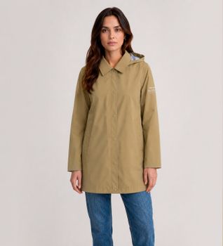 ECOALF para mujer. MCWGAJKTORME0435W26-131 Chaqueta Tormenta beige (S), Casual, Poliéster Reciclado