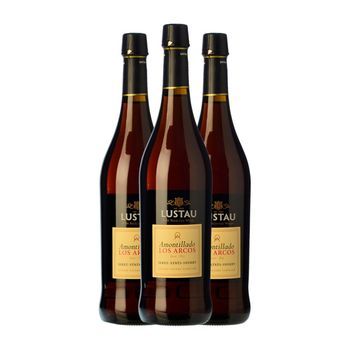 Lustau Vino Generoso Amontillado Los Arcos Jerez-xérès-sherry 75 Cl 18.5% Vol. (pack De 3 Unidades)