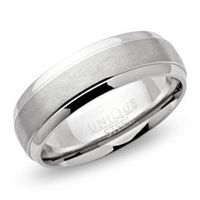 anillo acero inoxidable mate redondo 7mm grabado posible