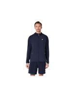 chaqueta de running asics road packable jacket hombre azul oscuro