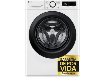 REACONDICIONADO Seminuevo Muy bueno Lavadora carga frontal - LG F4X1009NWK, 9 kg, 1400 rpm, 10 programas, AI Direct Drive™, Steam™, Blanco
