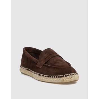 Kamome Trends Alpargatas MOCASÍN AZOR MARRÓN para hombre