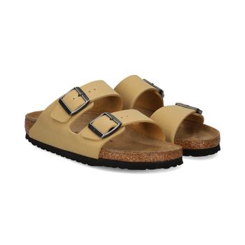 Birkenstock Sandalias Planas Mujer - Beige Talla 39n
