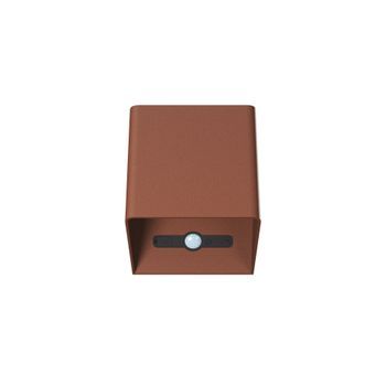 Aplique De Pared Led Beneito Faure Lek Sensor Con Sensor De Movimiento, 6 W, 3000 K, Carga Usb-c, Ip54 - Aplique De Pared Corten