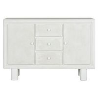 buffet mdf abeto 120x38x80 rugoso blanco