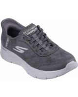 de skechers zapatillas skechers go walk flex-mali slip-ins s 124837-char gri