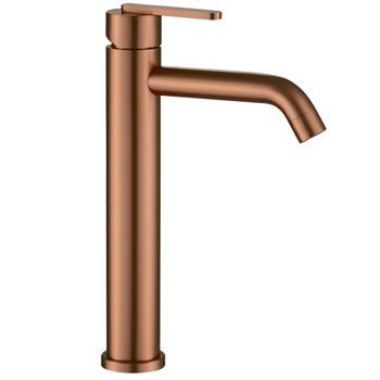 Grifo De Lavabo Rea Ontario Brush Copper High
