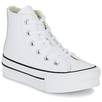 Converse Zapatillas altas Chuck Taylor All Star Eva Lift Leather Foundation Hi para niña