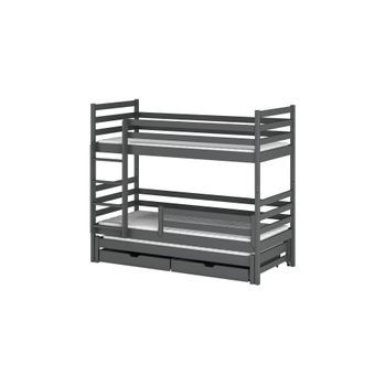 Litera Luknew 80x200 Gris